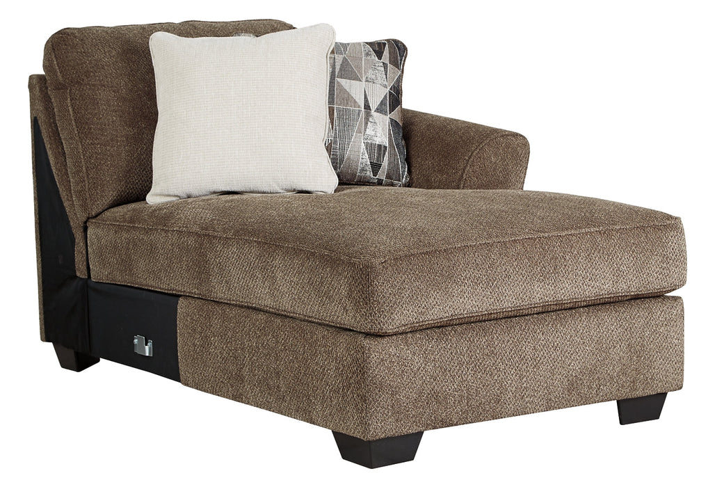 Graftin 3-Piece Sectional with Ottoman Homeline Furniture