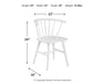 Grannen Dining Room Side Chair (2/CN) Homeline Furniture