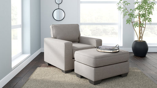 Greaves Chair and Ottoman Homeline Furniture