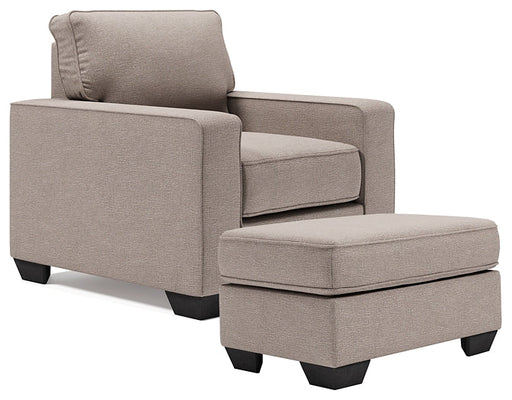 Greaves Chair and Ottoman Homeline Furniture