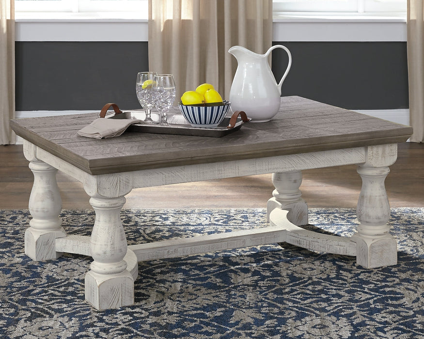 Havalance Coffee Table with 1 End Table Homeline Furniture