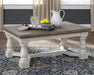 Havalance Coffee Table with 1 End Table Homeline Furniture