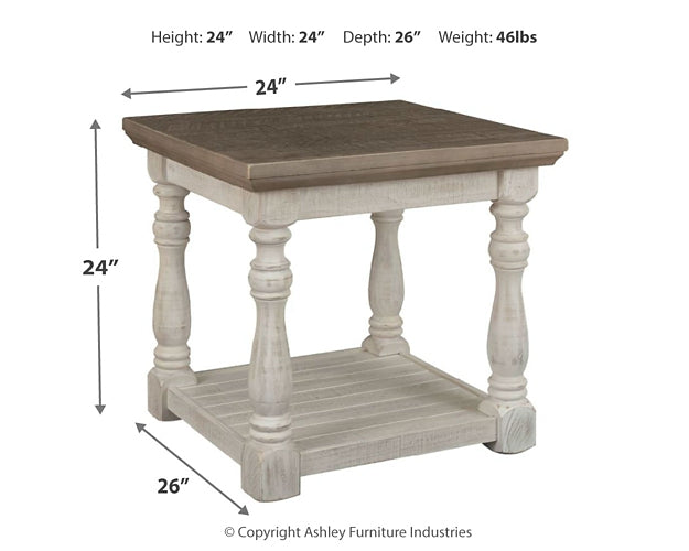 Havalance Coffee Table with 1 End Table Homeline Furniture