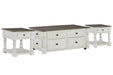 Havalance Coffee Table with 2 End Tables Homeline Furniture