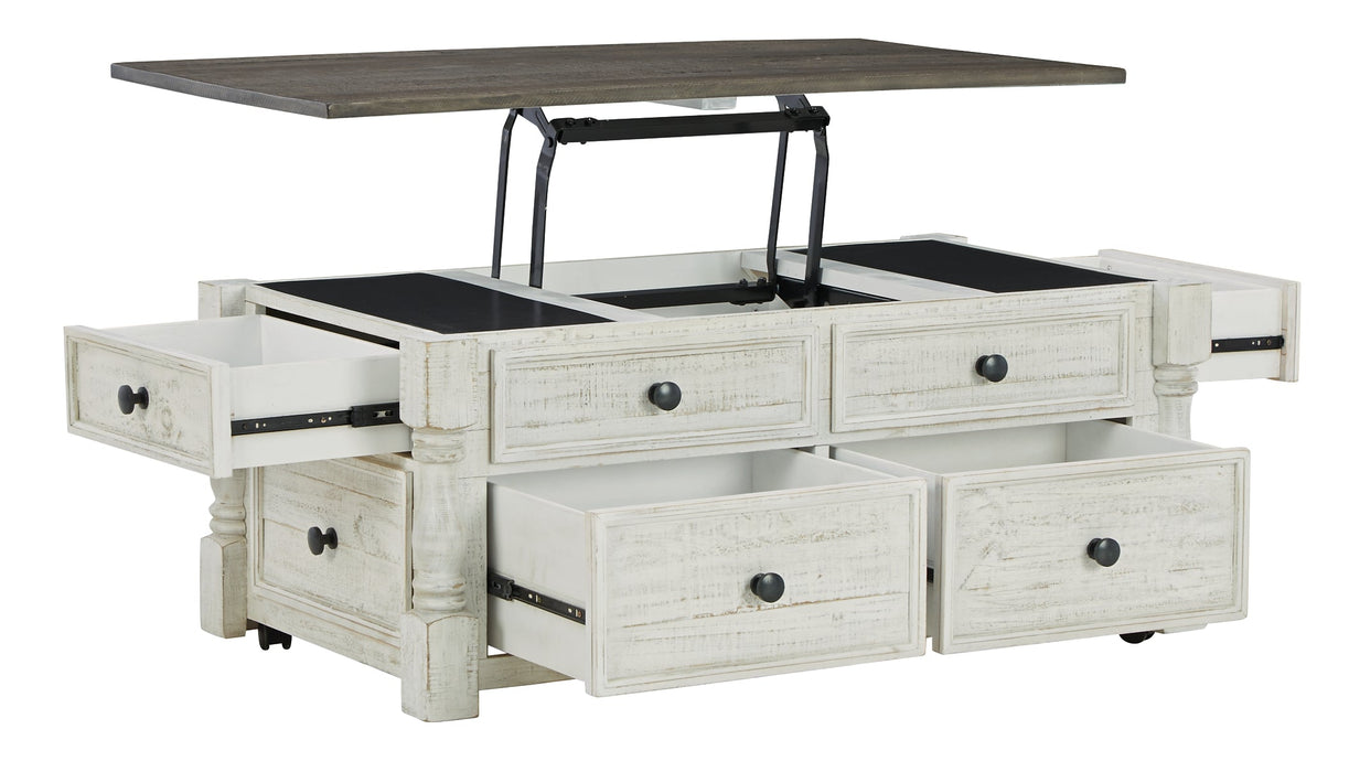 Havalance Coffee Table with 2 End Tables Homeline Furniture
