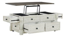 Havalance Coffee Table with 2 End Tables Homeline Furniture