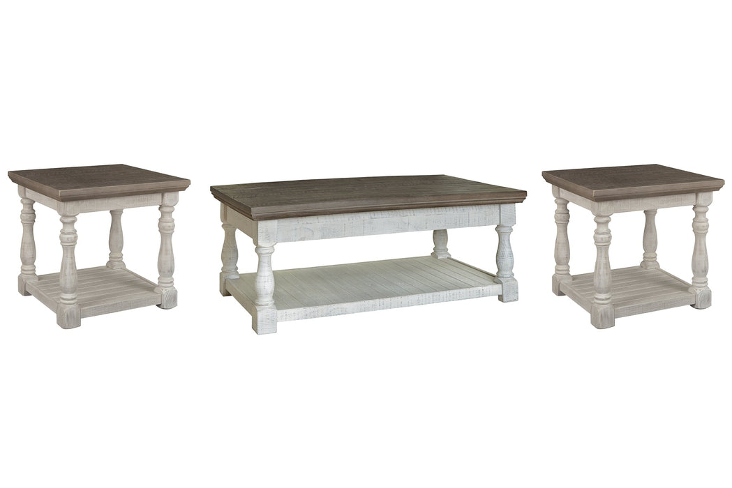 Havalance Coffee Table with 2 End Tables Homeline Furniture