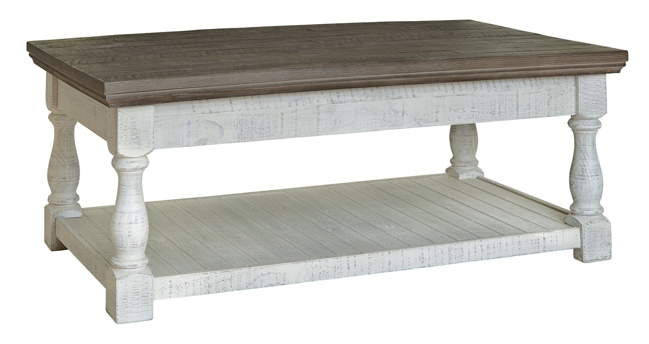 Havalance Coffee Table with 2 End Tables Homeline Furniture