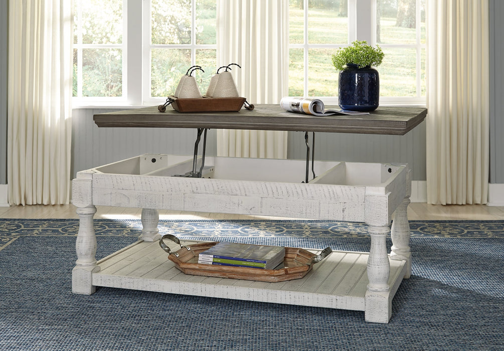 Havalance Outdoor Coffee Table with End Table Homeline Furniture