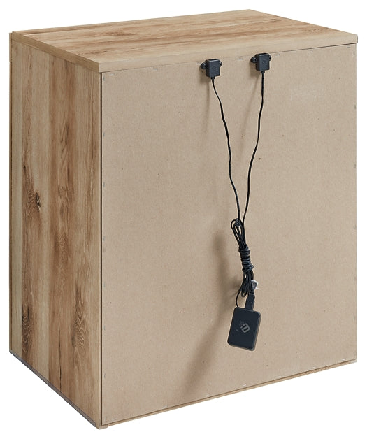 Hyanna Two Drawer Night Stand Homeline Furniture