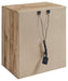 Hyanna Two Drawer Night Stand Homeline Furniture