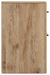 Hyanna Two Drawer Night Stand Homeline Furniture