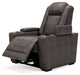HyllMont PWR Recliner/ADJ Headrest Homeline Furniture