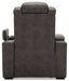 HyllMont PWR Recliner/ADJ Headrest Homeline Furniture