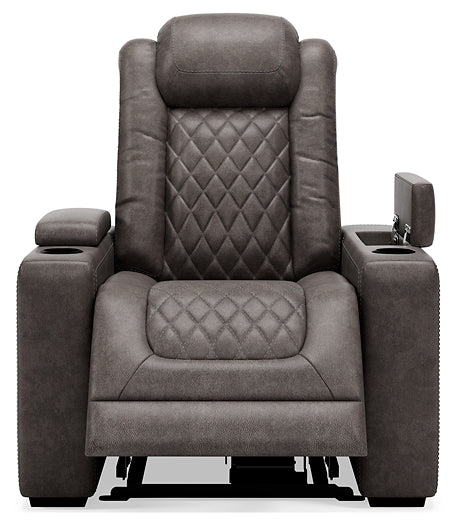 HyllMont PWR Recliner/ADJ Headrest Homeline Furniture