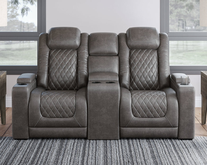HyllMont Sofa, Loveseat and Recliner Homeline Furniture