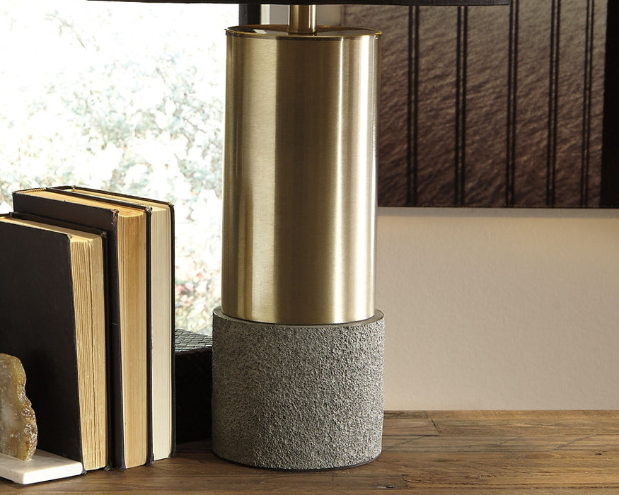Jacek Metal Table Lamp (2/CN) Homeline Furniture