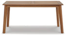 Janiyah Rectangular Dining Table Homeline Furniture