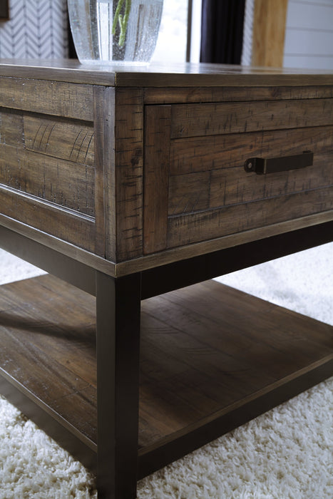 Johurst Coffee Table with 2 End Tables Homeline Furniture
