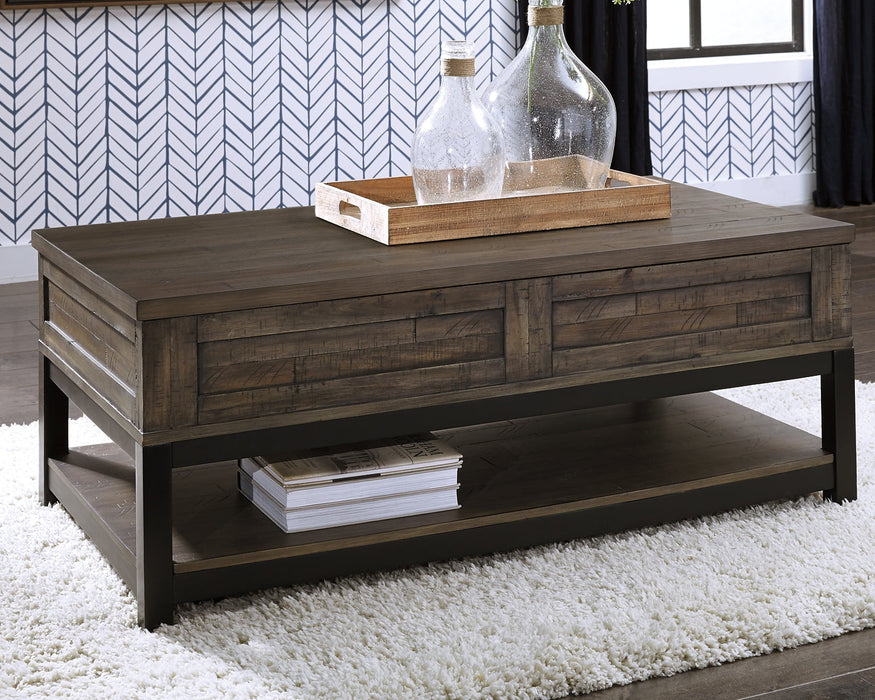 Johurst Coffee Table with 2 End Tables Homeline Furniture