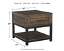 Johurst Coffee Table with 2 End Tables Homeline Furniture
