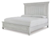 Kanwyn King Panel Bed with Mirrored Dresser, Chest and 2 Nightstands Homeline Furniture