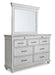 Kanwyn King Panel Bed with Storage with Mirrored Dresser, Chest and 2 Nightstands Homeline Furniture