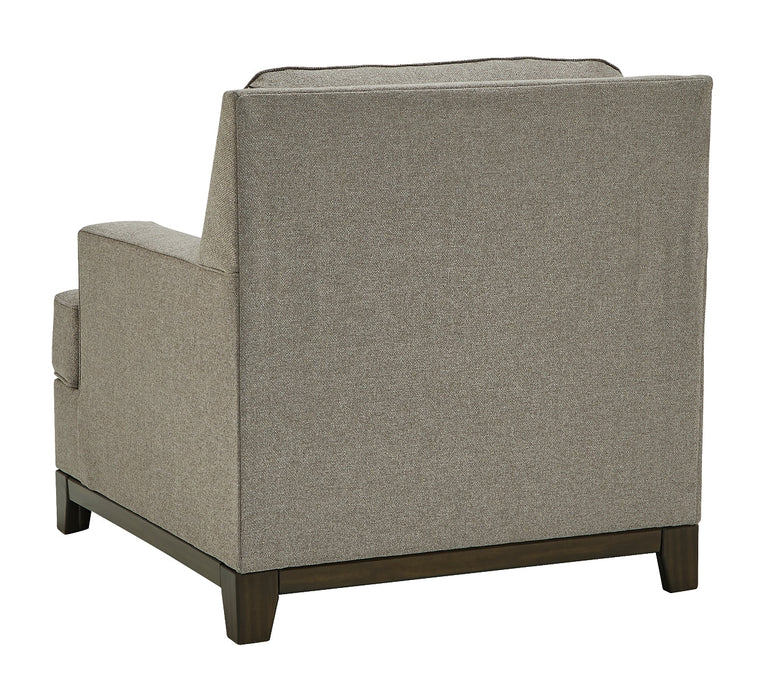 Kaywood Chair and Ottoman Homeline Furniture