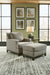 Kaywood Chair and Ottoman Homeline Furniture