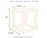 Kelton Rectangular End Table Homeline Furniture