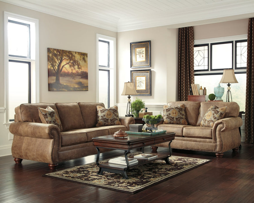 Larkinhurst Sofa and Loveseat Homeline Furniture