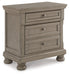 Lettner Queen Panel Bed with Mirrored Dresser, Chest and 2 Nightstands Homeline Furniture
