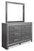 Lodanna Full Panel Bed with 2 Storage Drawers with Mirrored Dresser and Chest Homeline Furniture