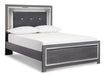 Lodanna Queen Panel Bed with Mirrored Dresser and Chest Homeline Furniture
