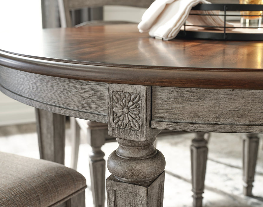 Lodenbay Dining Table and 4 Chairs Homeline Furniture