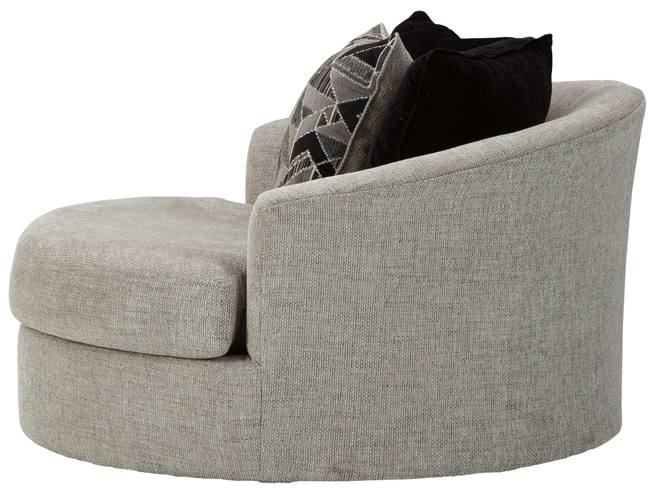 Megginson Chair and Ottoman Homeline Furniture