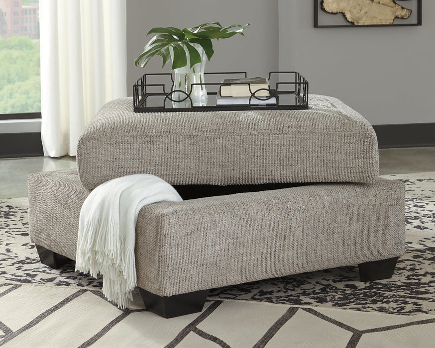 Megginson Chair and Ottoman Homeline Furniture