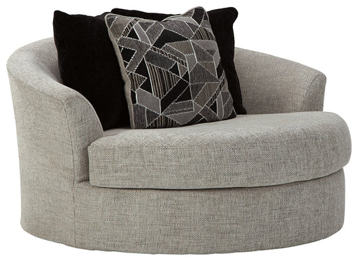 Megginson Chair and Ottoman Homeline Furniture