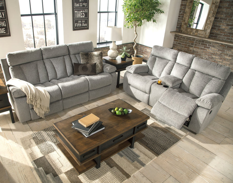 Mitchiner REC Sofa w/Drop Down Table Homeline Furniture