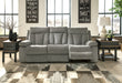 Mitchiner REC Sofa w/Drop Down Table Homeline Furniture