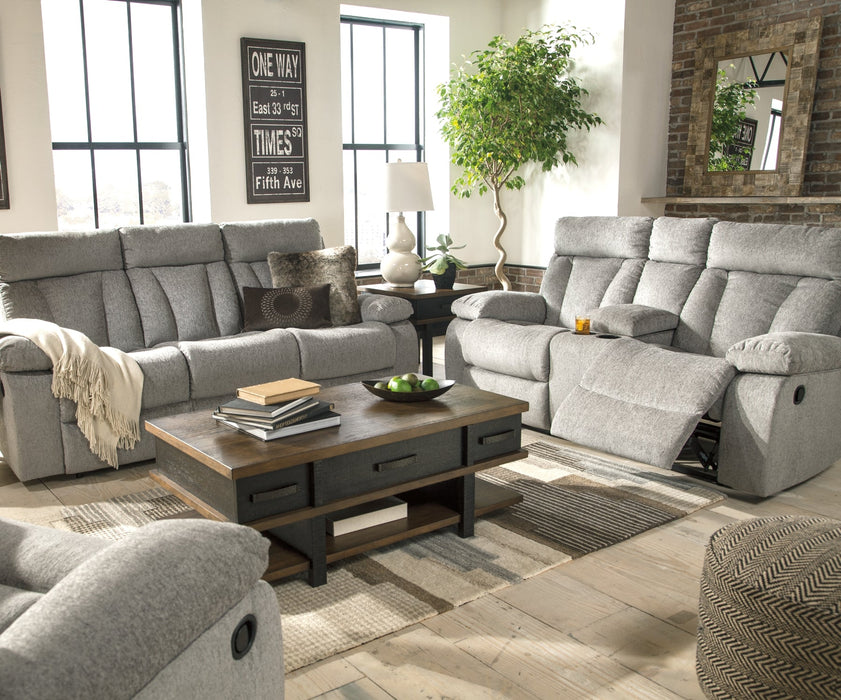 Mitchiner REC Sofa w/Drop Down Table Homeline Furniture