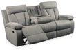 Mitchiner REC Sofa w/Drop Down Table Homeline Furniture