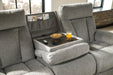 Mitchiner REC Sofa w/Drop Down Table Homeline Furniture