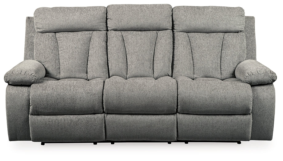 Mitchiner REC Sofa w/Drop Down Table Homeline Furniture
