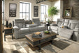 Mitchiner REC Sofa w/Drop Down Table Homeline Furniture