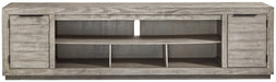 Naydell XL TV Stand w/Fireplace Option Homeline Furniture