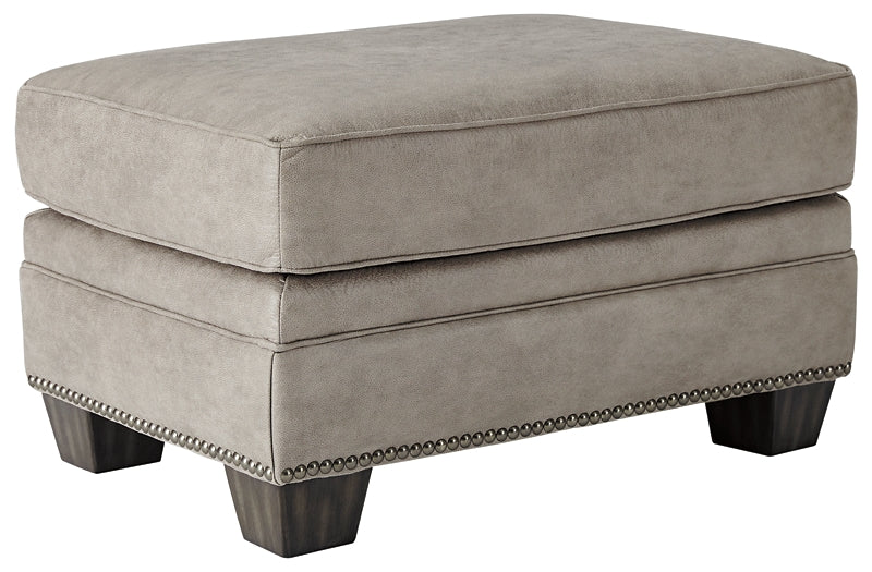 Olsberg Chair and Ottoman Homeline Furniture