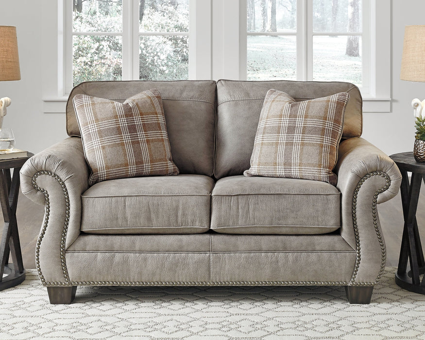 Olsberg Sofa, Loveseat, Chair and Ottoman Homeline Furniture