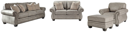 Olsberg Sofa, Loveseat, Chair and Ottoman Homeline Furniture