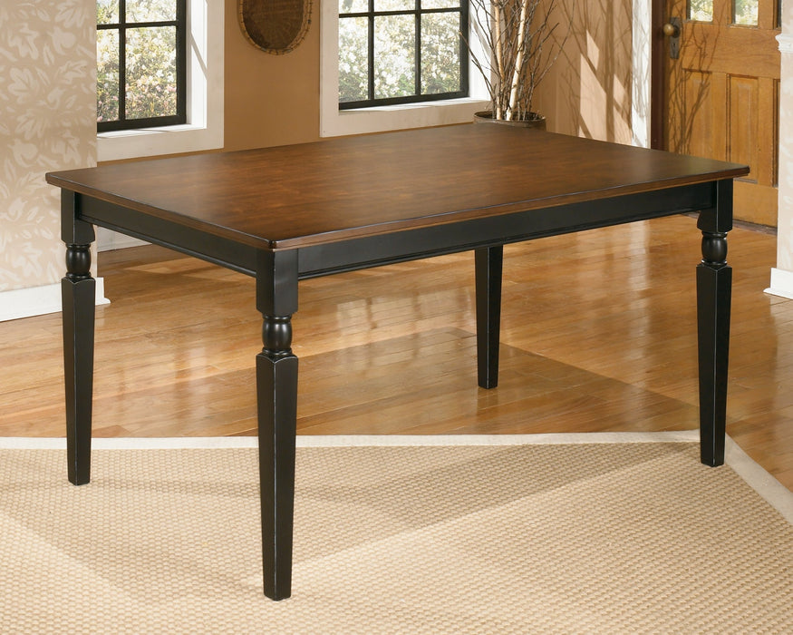 Owingsville Dining Table and 4 Chairs Homeline Furniture